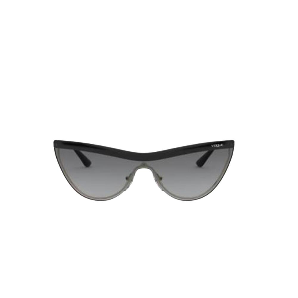 NEW Vogue Eyewear Black & Pale Gold Cat Eye Style Sunglasses with Case (VOXX021)